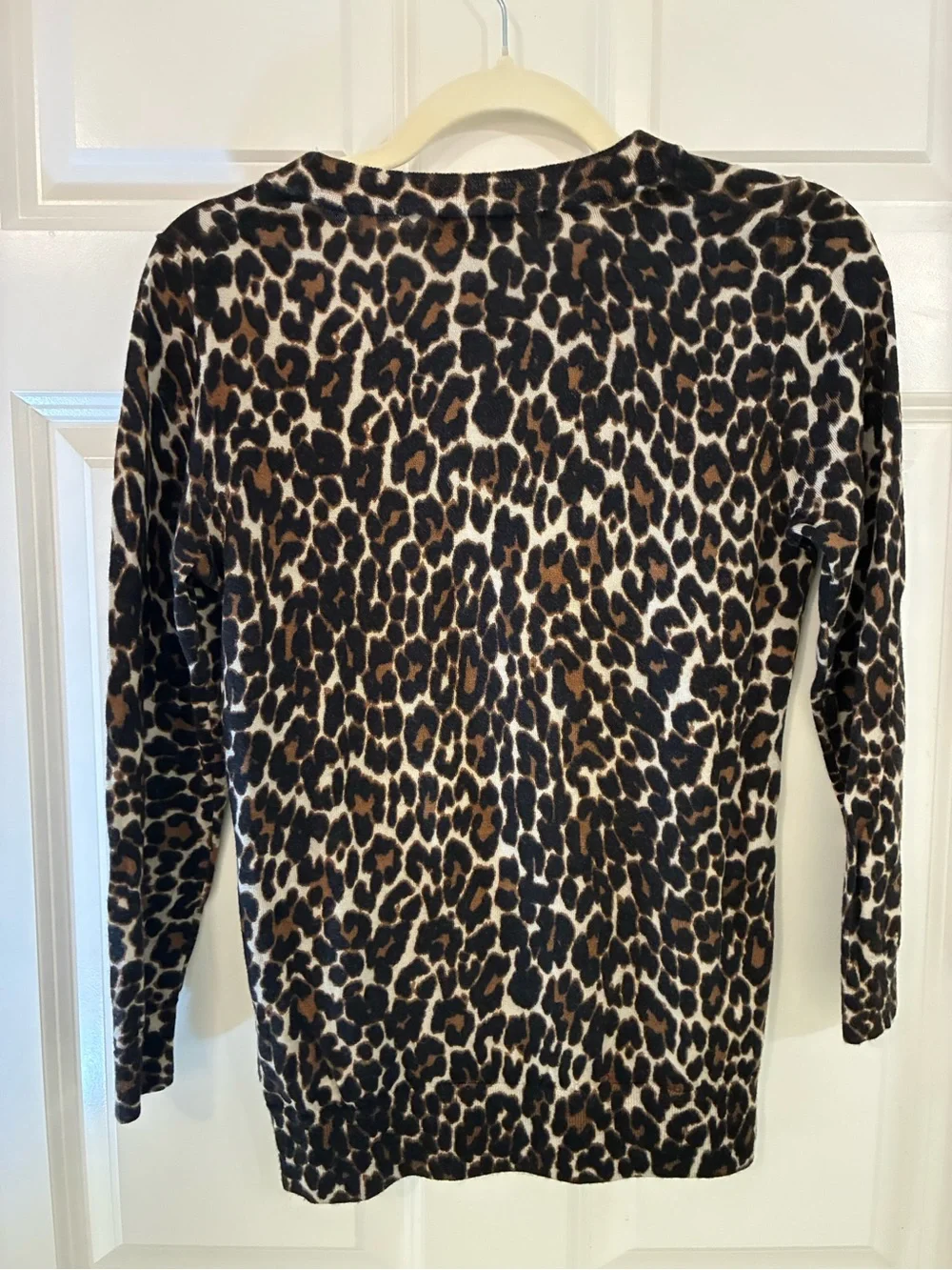 J. Crew crew leopard